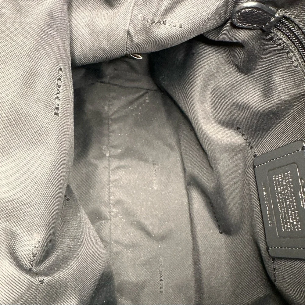 Coach Black Chain Prairie Satchel - Picture 11 of 12